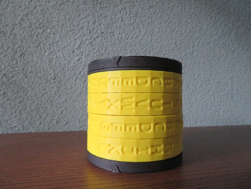 Cryptex in 3D – Tùy chỉnh mã số với 3–6 vòng chữ - Image 3