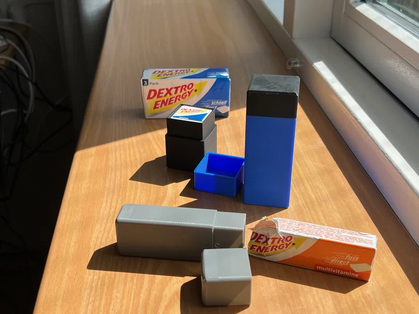 Hộp (case) parametric cho viên Dextro Energy (tablet) - Image 1