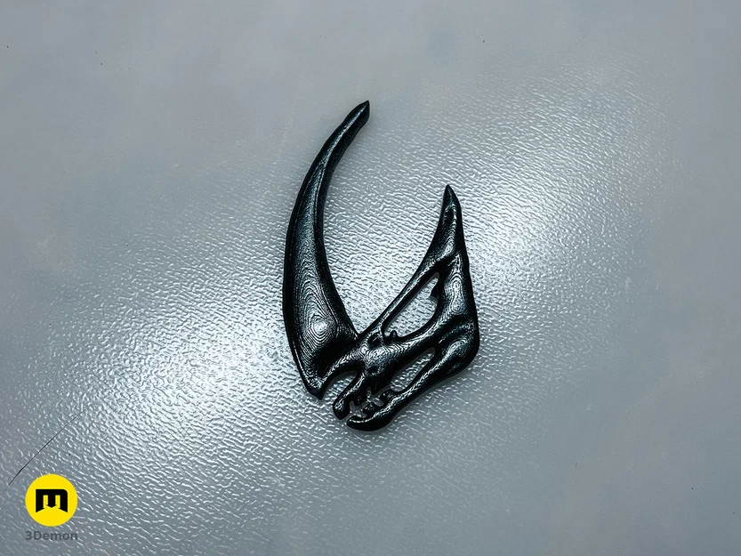 Dấu ấn Mudhorn Mandalorian (Mandalorian Mudhorn signet) – file in 3D - Image 1