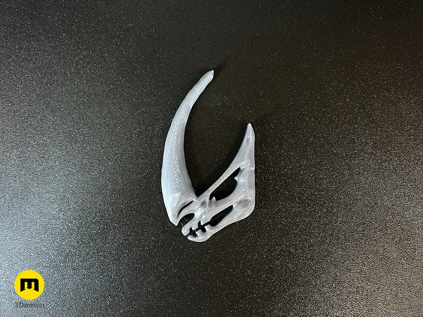 Dấu ấn Mudhorn Mandalorian (Mandalorian Mudhorn signet) – file in 3D - Image 4