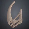 Dấu ấn Mudhorn Mandalorian (Mandalorian Mudhorn signet) – file in 3D - Thumbnail 8