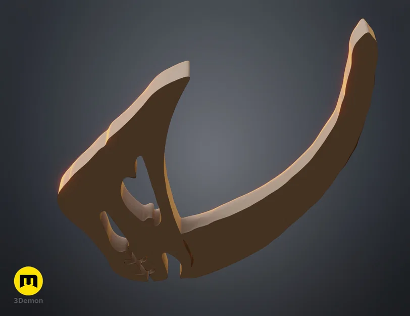 Dấu ấn Mudhorn Mandalorian (Mandalorian Mudhorn signet) – file in 3D - Image 11