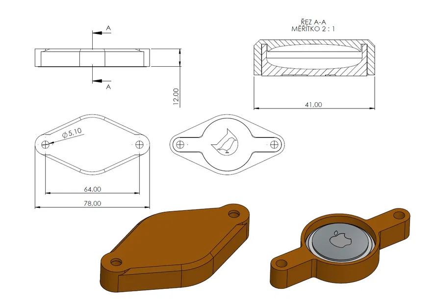 Giá Gắn AirTag Cho Xe Đạp (AirTag Bike Mount) - Image 3
