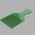 Bộ Sưu Tập Lược Chải Tóc 3D Đa Năng - Mẫu In Móc Khóa Độc Đáo - Thumbnail 2