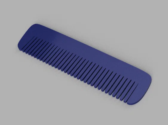 Bộ Sưu Tập Lược Chải Tóc 3D Đa Năng - Mẫu In Móc Khóa Độc Đáo - Image 3