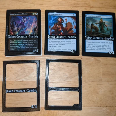 Cover Token MTG Scarab God & Dino DNA (Magic: the Gathering)