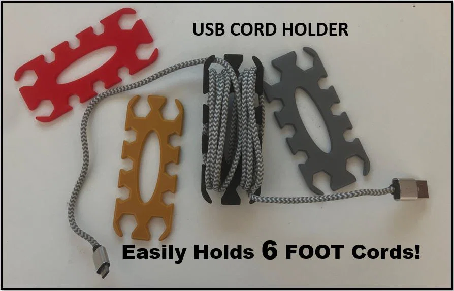 Bộ Quấn Gọn Dây Cáp USB (USB Cord Cable Organizer) - Image 1