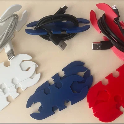Bộ Quấn Gọn Dây Cáp USB (USB Cord Cable Organizer)