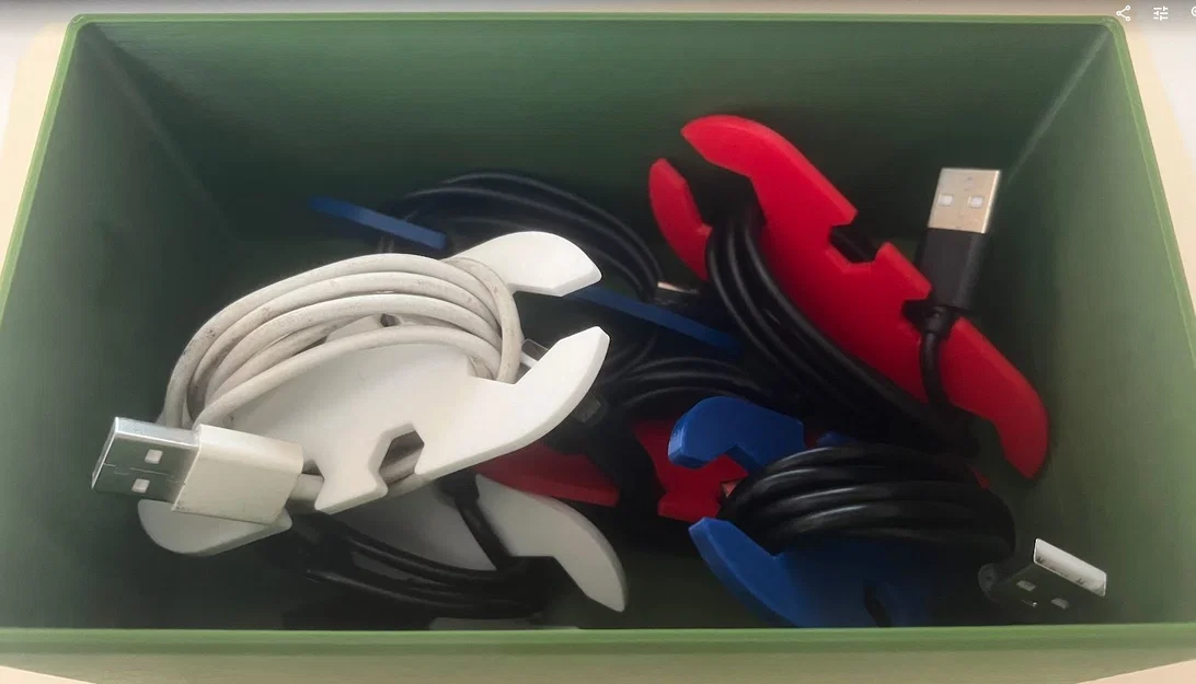 Bộ Quấn Gọn Dây Cáp USB (USB Cord Cable Organizer) - Image 5