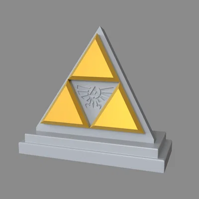 Standee Triforce The Legend of Zelda