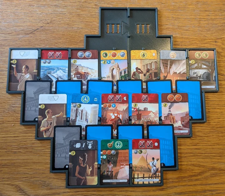 Khay giữ bài 7 Wonders Duel + Agora + Pantheon - Image 2