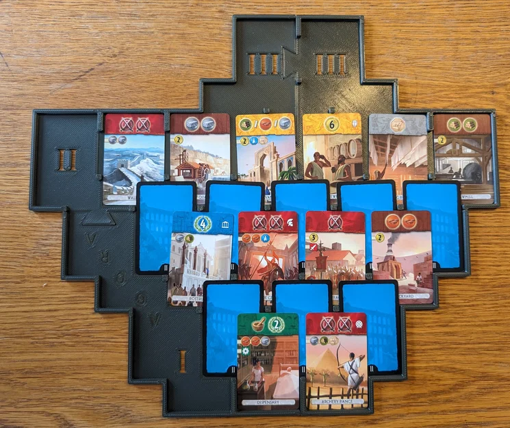 Khay giữ bài 7 Wonders Duel + Agora + Pantheon - Image 7