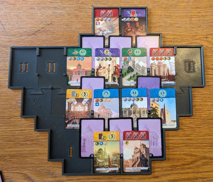 Khay giữ bài 7 Wonders Duel + Agora + Pantheon - Image 8