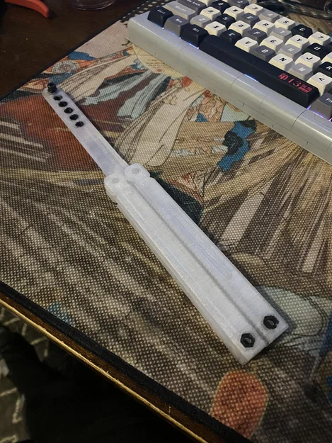 Bản Remix Performance Flipper của mẫu Print-in-Place Butterfly Knife Trainer (Sanford Prime) - Image 3