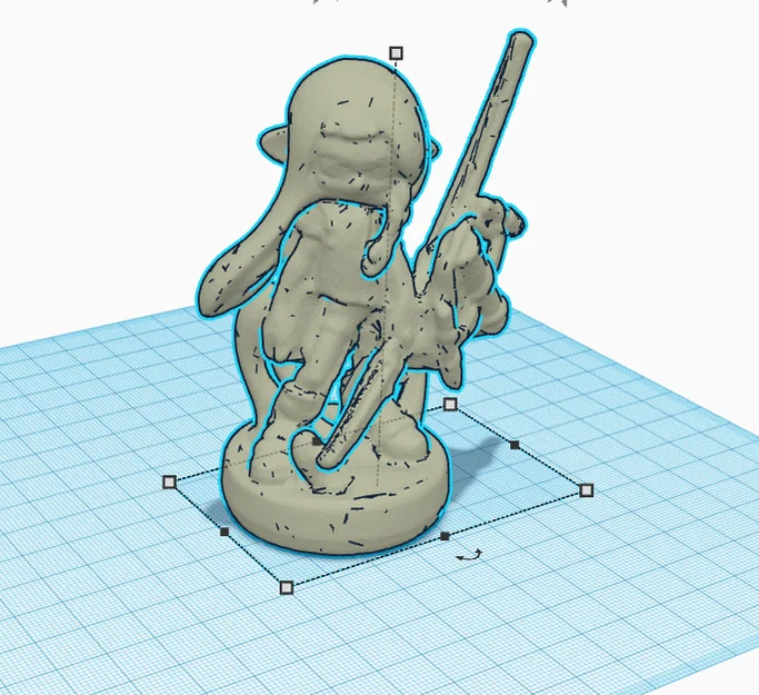 Mô hình nhân vật Splatoon phong cách Amiibo - File in 3D chi tiết - Image 2