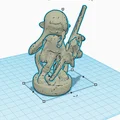 Mô hình nhân vật Splatoon phong cách Amiibo - File in 3D chi tiết - Thumbnail 2