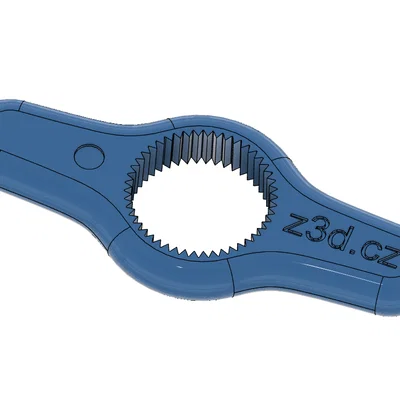 Đồ mở nắp chai PET - parametric