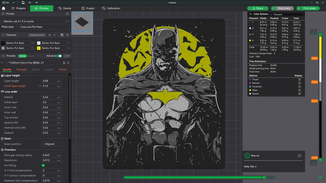 Batman - HueForge - Image 2