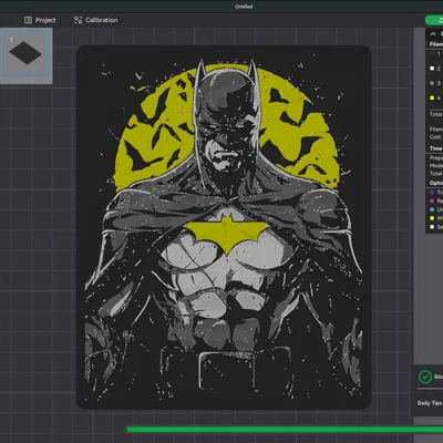 Batman - HueForge