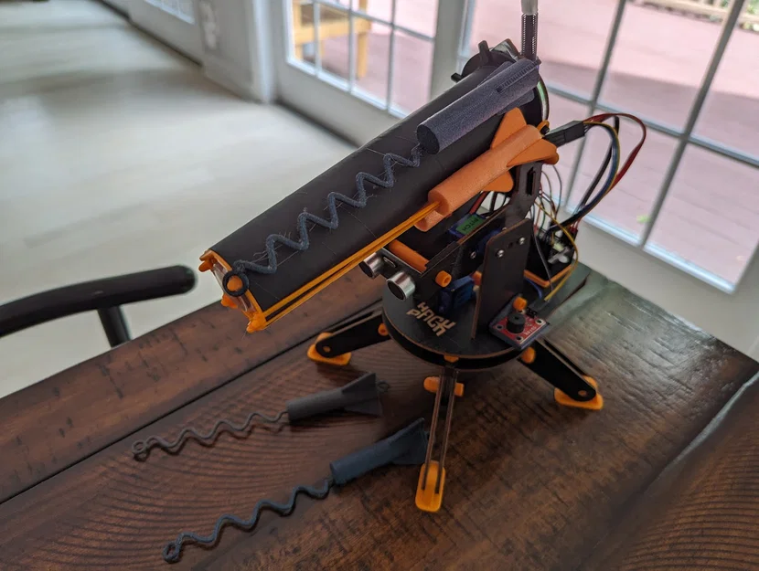 IR Turret Nerf Dart (không cần dây thun) - CrunchLabs Hack Pack 001 - Image 2