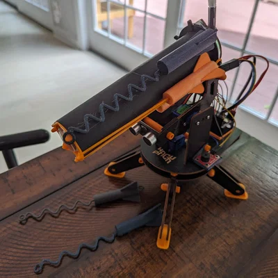 IR Turret Nerf Dart (không cần dây thun) - CrunchLabs Hack Pack 001