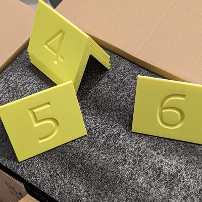 Marker bằng chứng hiện trường có thể xếp chồng (Stackable crime scene evidence markers)