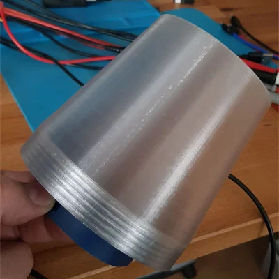 "HOLY" bản gốc - QO-100 2.4GHz - Helix 2-4.5 vòng Dual feed - NO ICECONE!