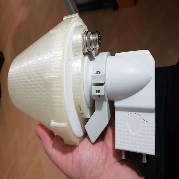 "HOLY" bản gốc - QO-100 2.4GHz - Helix 2-4.5 vòng Dual feed - NO ICECONE! - Image 29