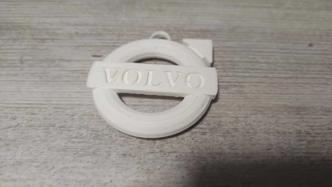 Móc khóa logo Volvo in 3D đẹp mắt, dễ thực hiện - Image 1