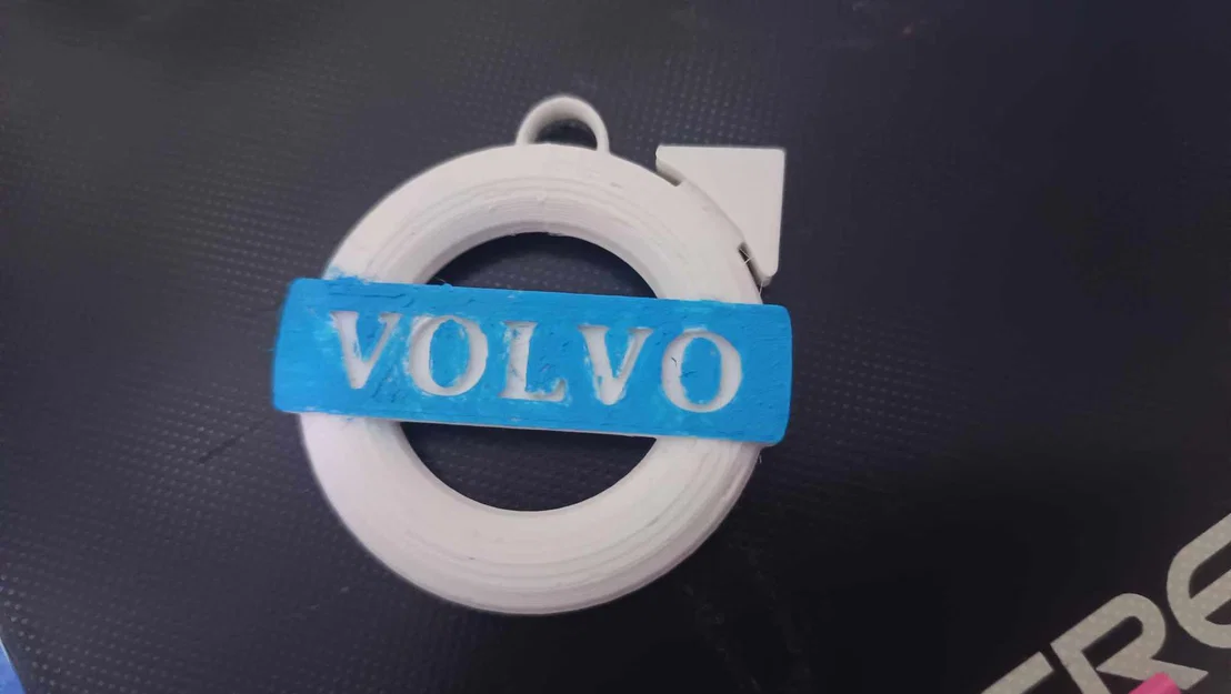 Móc khóa logo Volvo in 3D đẹp mắt, dễ thực hiện - Image 2