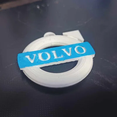Móc khóa logo Volvo in 3D đẹp mắt, dễ thực hiện