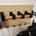 Giá treo cuộn filament MMU3 gắn tường (MMU3 Wall Mount Spool Holder) - Thumbnail 4