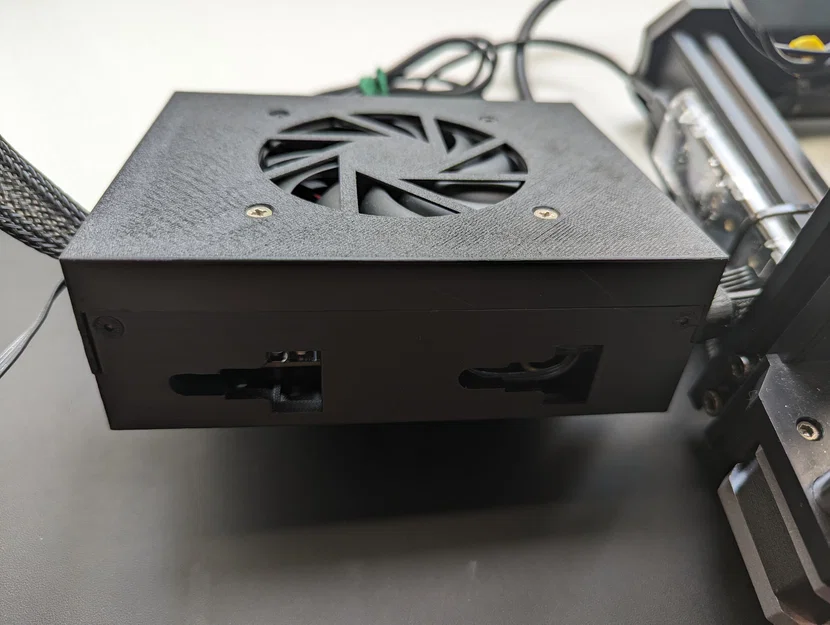 Case MCU + Raspberry Pi 3B/4B cho Sovol SV06/SV06 Plus kèm quạt 80*10 - Image 6