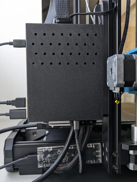 Case MCU + Raspberry Pi 3B/4B cho Sovol SV06/SV06 Plus kèm quạt 80*10 - Image 8