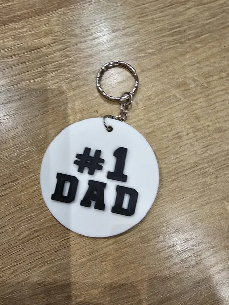 Bộ sưu tập móc khóa in 3D ý nghĩa dành tặng Cha - Image 3