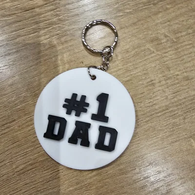 Bộ sưu tập móc khóa in 3D ý nghĩa dành tặng Cha