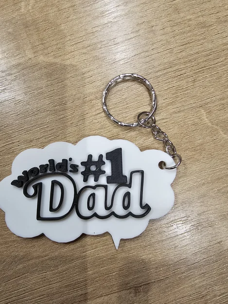 Bộ sưu tập móc khóa in 3D ý nghĩa dành tặng Cha - Image 5