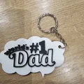 Bộ sưu tập móc khóa in 3D ý nghĩa dành tặng Cha - Thumbnail 5