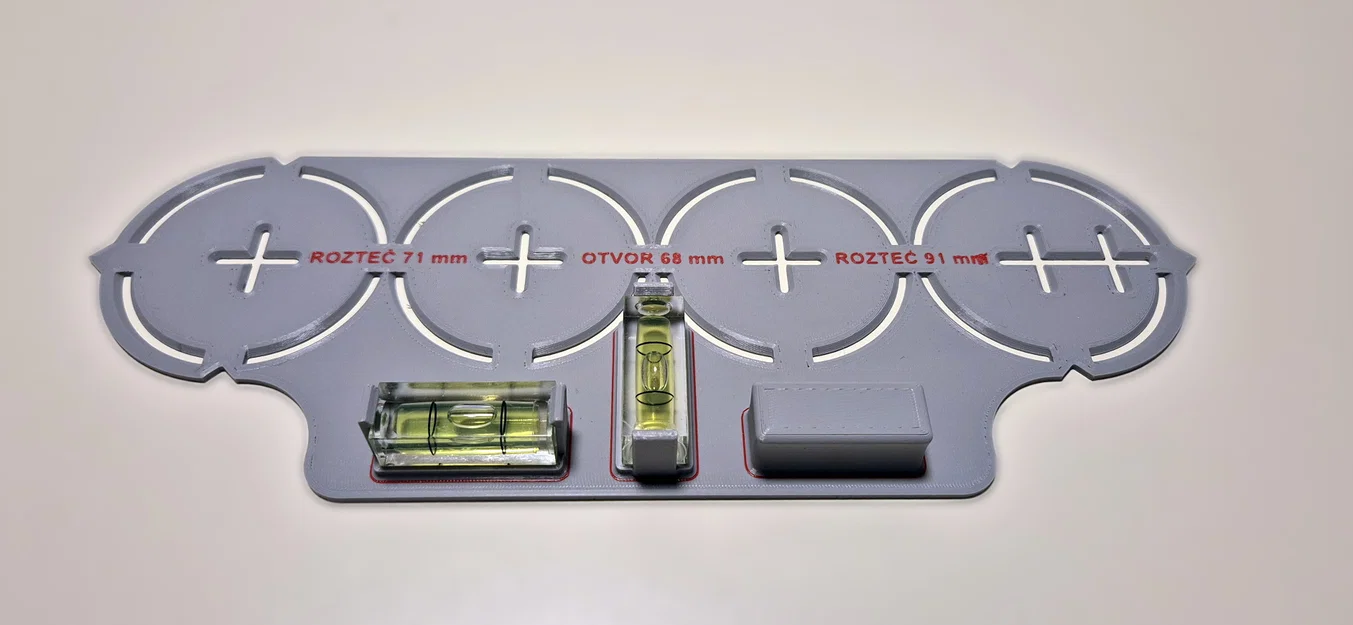 Dưỡng khoan cho thợ điện (Vrtací šablona pro elektrikáře) - Image 1
