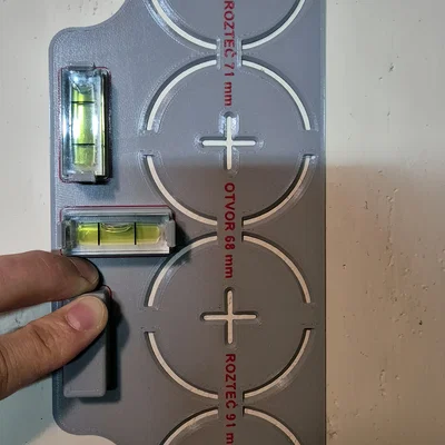 Dưỡng khoan cho thợ điện (Vrtací šablona pro elektrikáře)