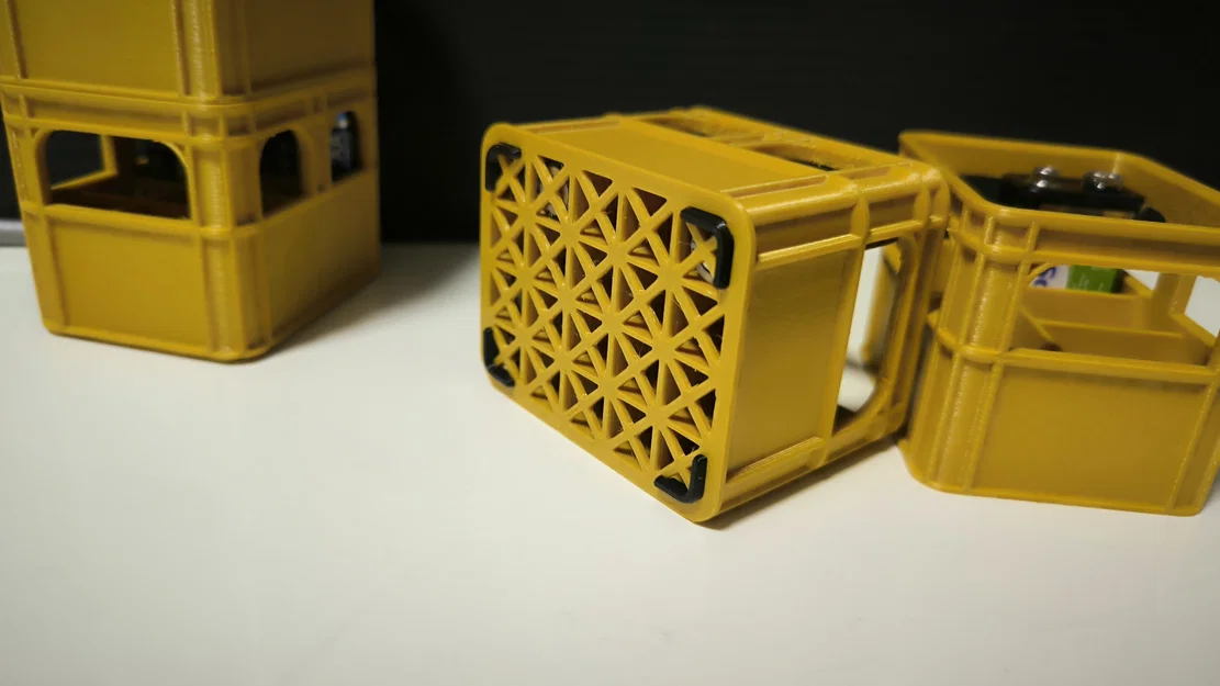 Thùng nhựa mini xếp chồng đựng pin AA, AAA, 18650 - In 3D sáng tạo - Image 9