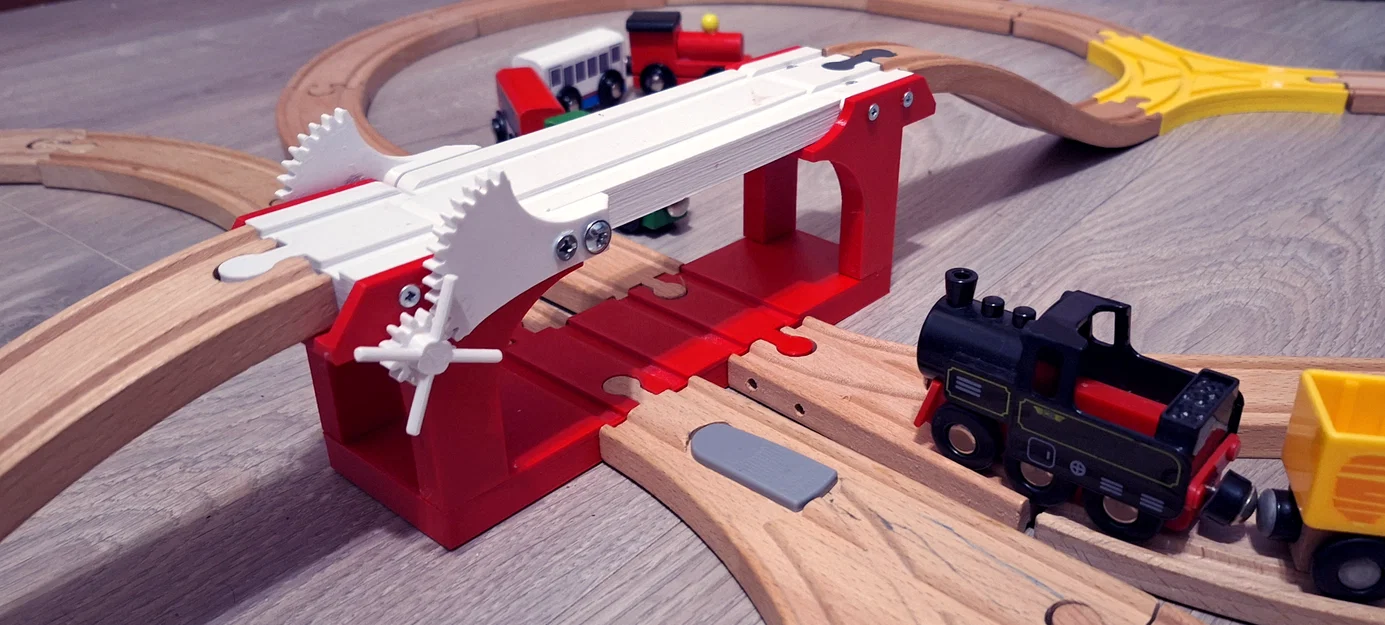 Cầu nâng tàu hỏa (tương thích Brio) - Image 1