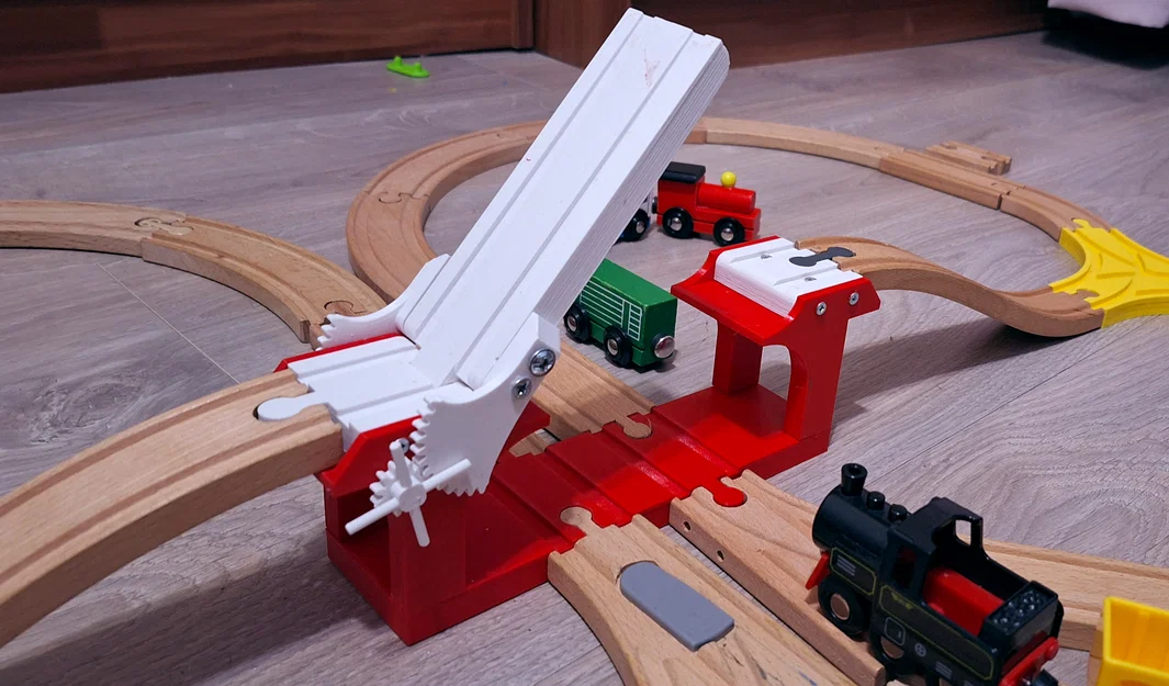 Cầu nâng tàu hỏa (tương thích Brio) - Image 2