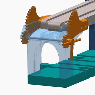 Cầu nâng tàu hỏa (tương thích Brio)