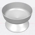 Chén thức ăn cho mèo nâng cao (Elevated cat food bowl) - Thumbnail 3