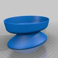 Chén thức ăn cho mèo nâng cao (Elevated cat food bowl) - Thumbnail 4