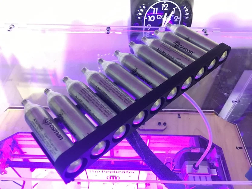 Khay/Ốp giữ ống CO2 12 gram (12 gram CO2 cartridge holders) - Image 2