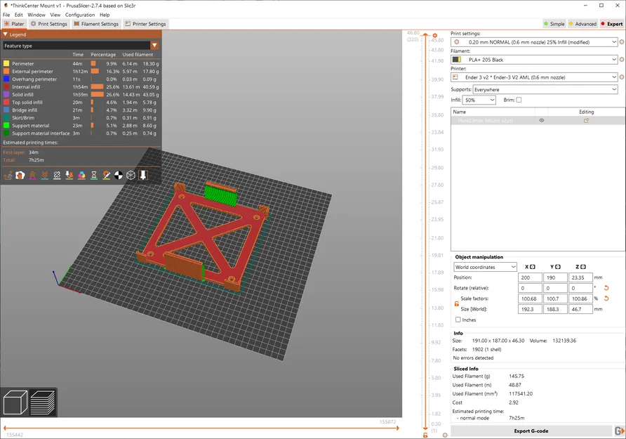 Ngàm treo tường mini PC ThinkCenter 720q - Image 3