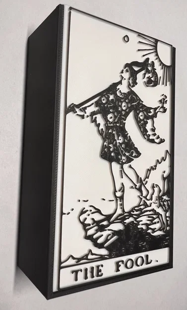 Hộp Tarot Rider Waite – The Fool (Lithograph Style) kèm nắp khoét - Image 5