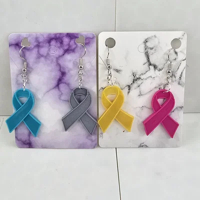 Ruy băng Awareness (Ung thư não, Ung thư vú, Ung thư trẻ em, PTSD)